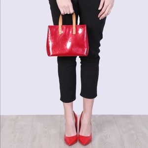 👛Louis Vuitton👛 vernis reade PM red